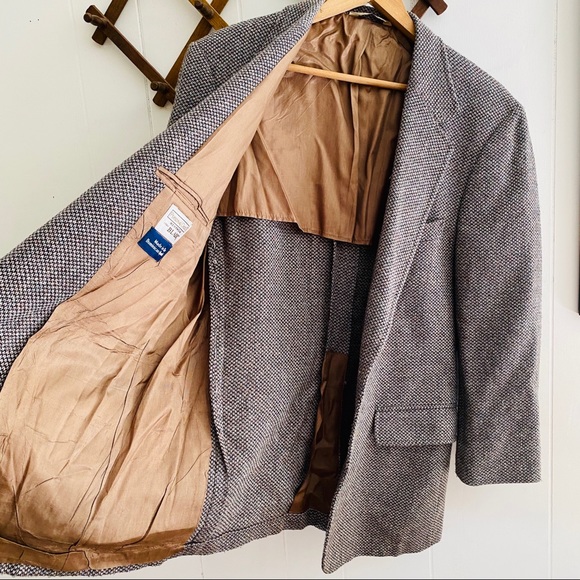 Vintage 1970s Blair Wool Tweed Sport Coat - Picture 3 of 8